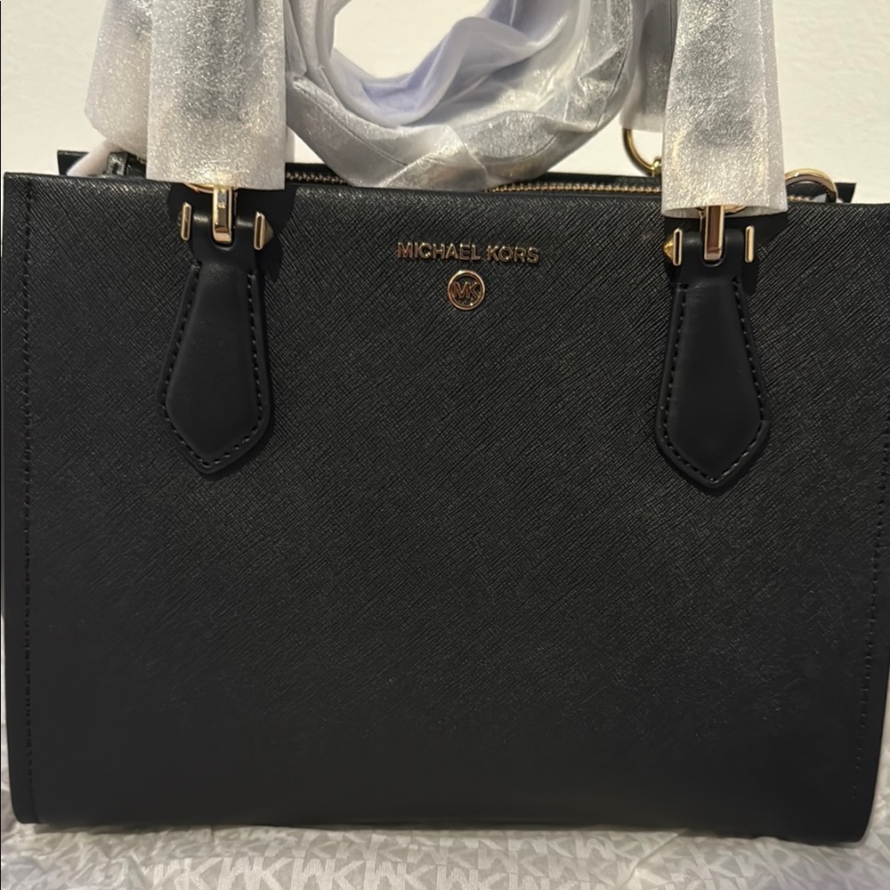 MICHAEL Michael Kors Black Satchel